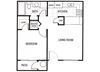 1 bedroom 1 bathroom at Sunset Landing Apartments in Glendale, AZ